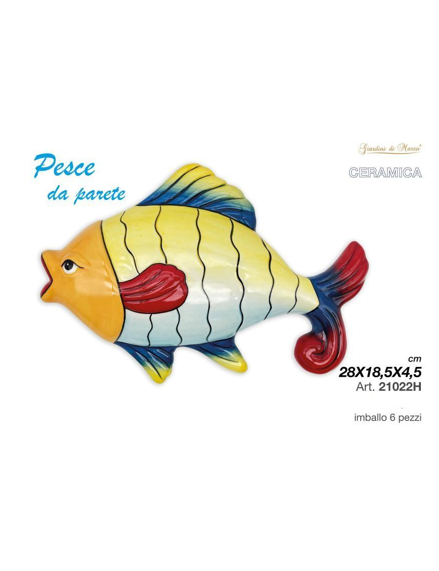 HOME ARREDO PESCE 28x18,5 CENTIMETRI