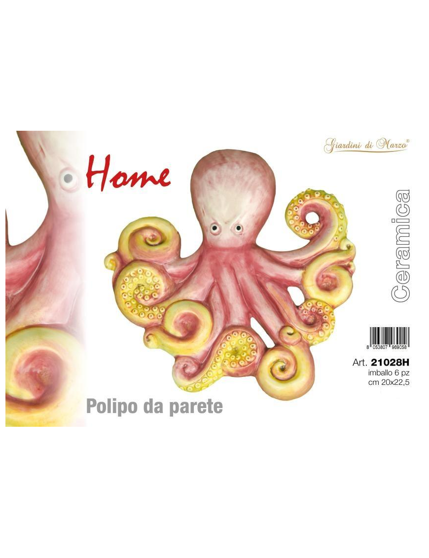 HOME FURNITURE OCTOPUS 20x22.5 CENTIMETERS