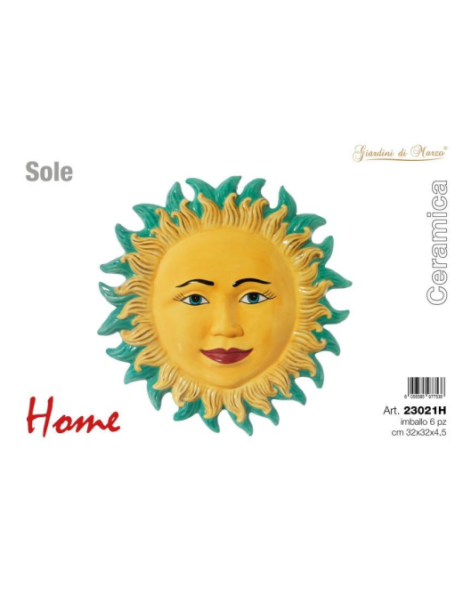HOME FURNITURE SUN GREEN BORDER 32 CENTIMETERS