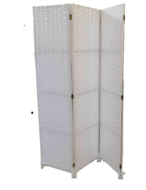 SEPARE' 3 PANNELLI BIANCO 135x180cm