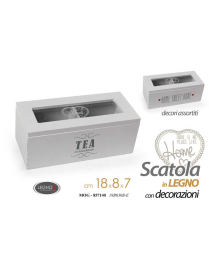SCATOLA PORTA BUSTINE TH 18x8x7cm