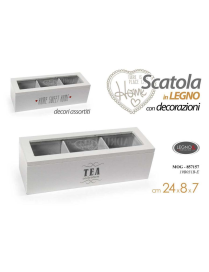 SCATOLA PORTA BUSTINE TH 24x 8x7cm