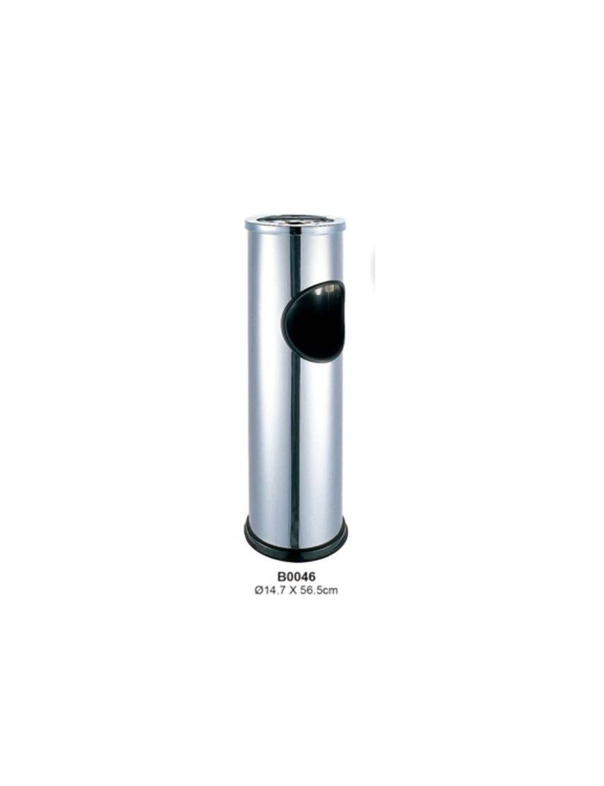 WASTE BIN+ASHTRAY 15x57cm