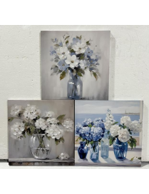 PAINTING 45x45x1.8cm ASSORTED COLORS AND DESIGNS