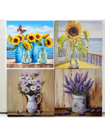 PAINTING 60x60x2.5cm ASSORTED COLORS AND DESIGNS