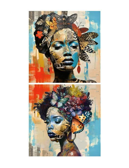 PAINTING 60x60x1.8cm ASSORTED COLORS AND DESIGNS