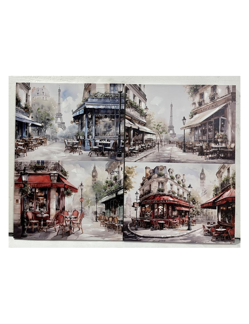 PAINTING 50x70x2.5cm ASSORTED COLORS AND DESIGNS