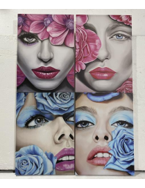 PAINTING 50x70x2.5cm ASSORTED COLORS AND DESIGNS