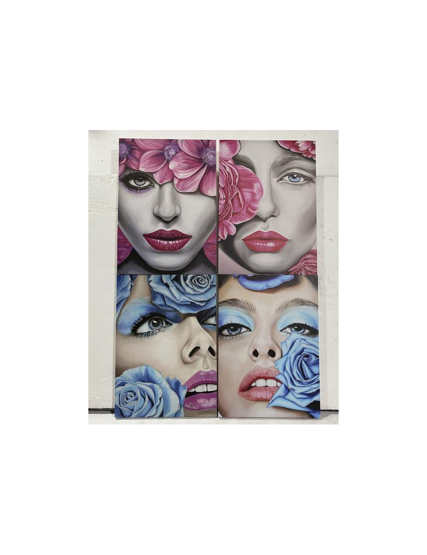 PAINTING 50x70x2.5cm ASSORTED COLORS AND DESIGNS