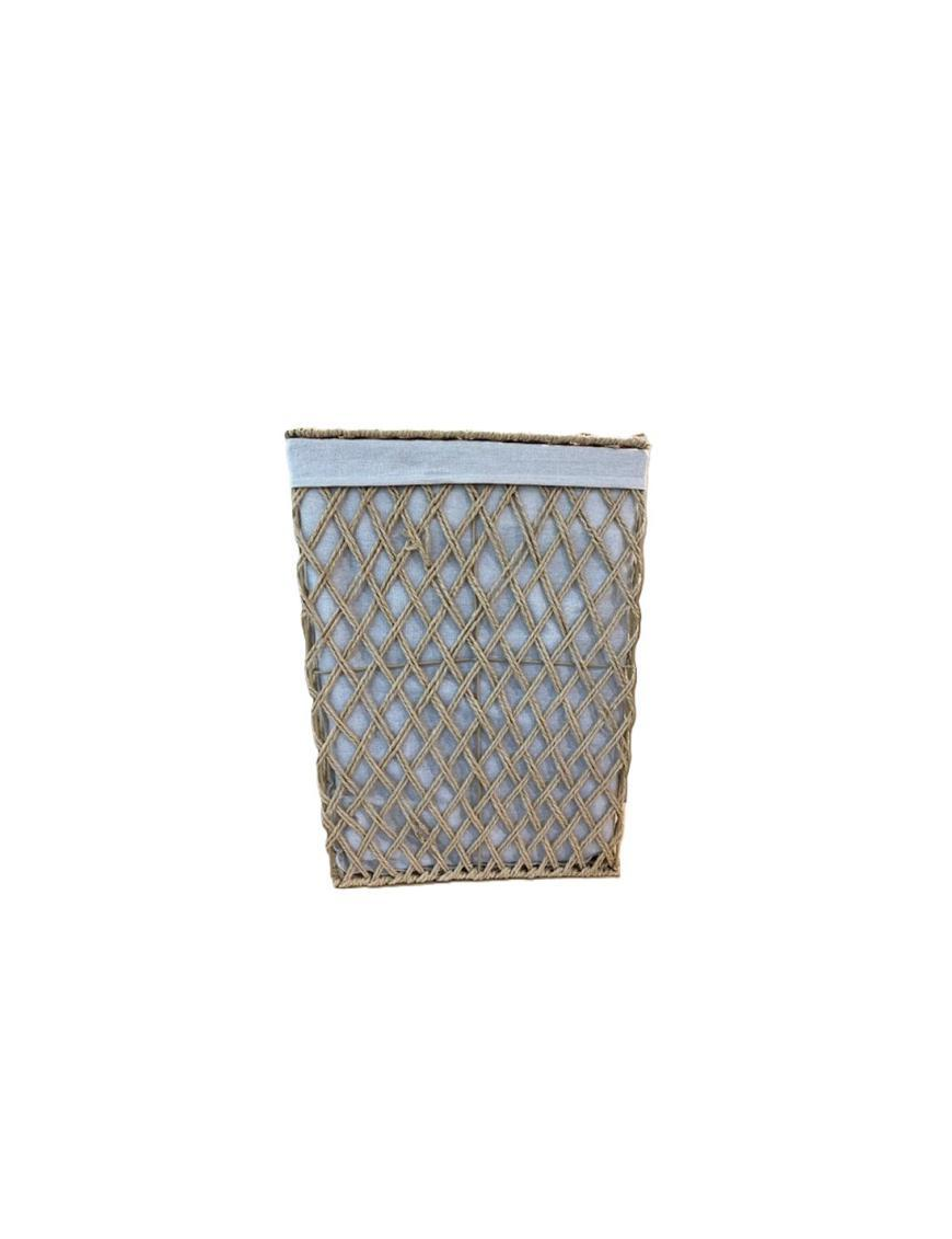 3-piece NATURAL RECTANGULAR LAUNDRY BIN