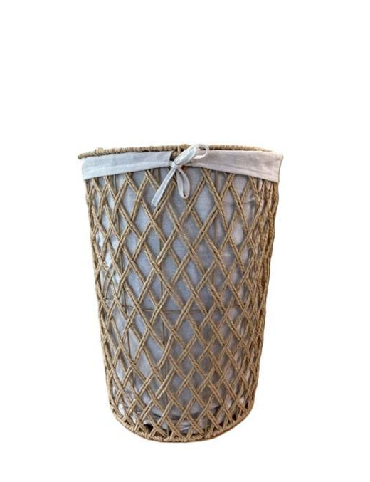 3-piece LAUNDRY BAG NATURAL ROUND
