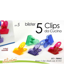 CHIUDIPACCO 5pezzi