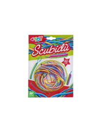 SCUBIDU' NEON KEY RING 20 PIECES