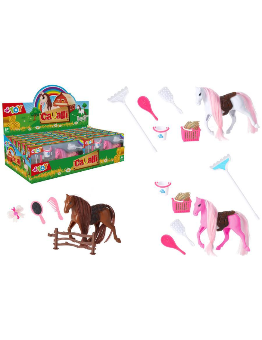 CAVALLO CON ACCESSORI