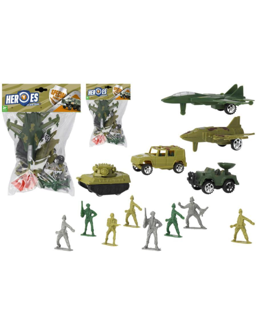 SOLDATINI CON MEZZI MILITARI