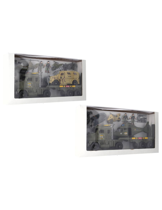 POLICE/FIRE TRUCK WITH ACCESSORIES