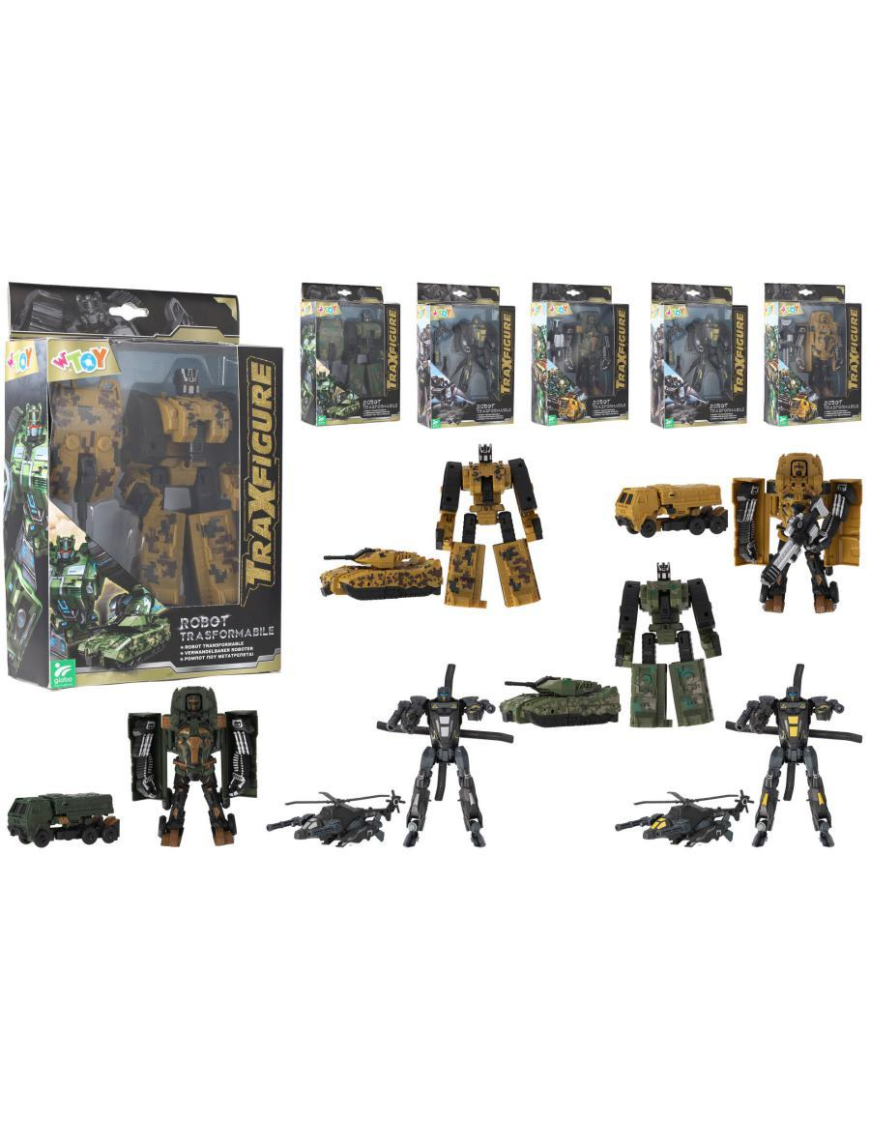 TRAXFIGURE MILITARY ROBOT
