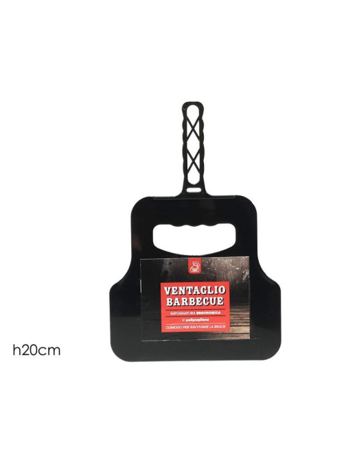 BLACK BARBECUE FAN