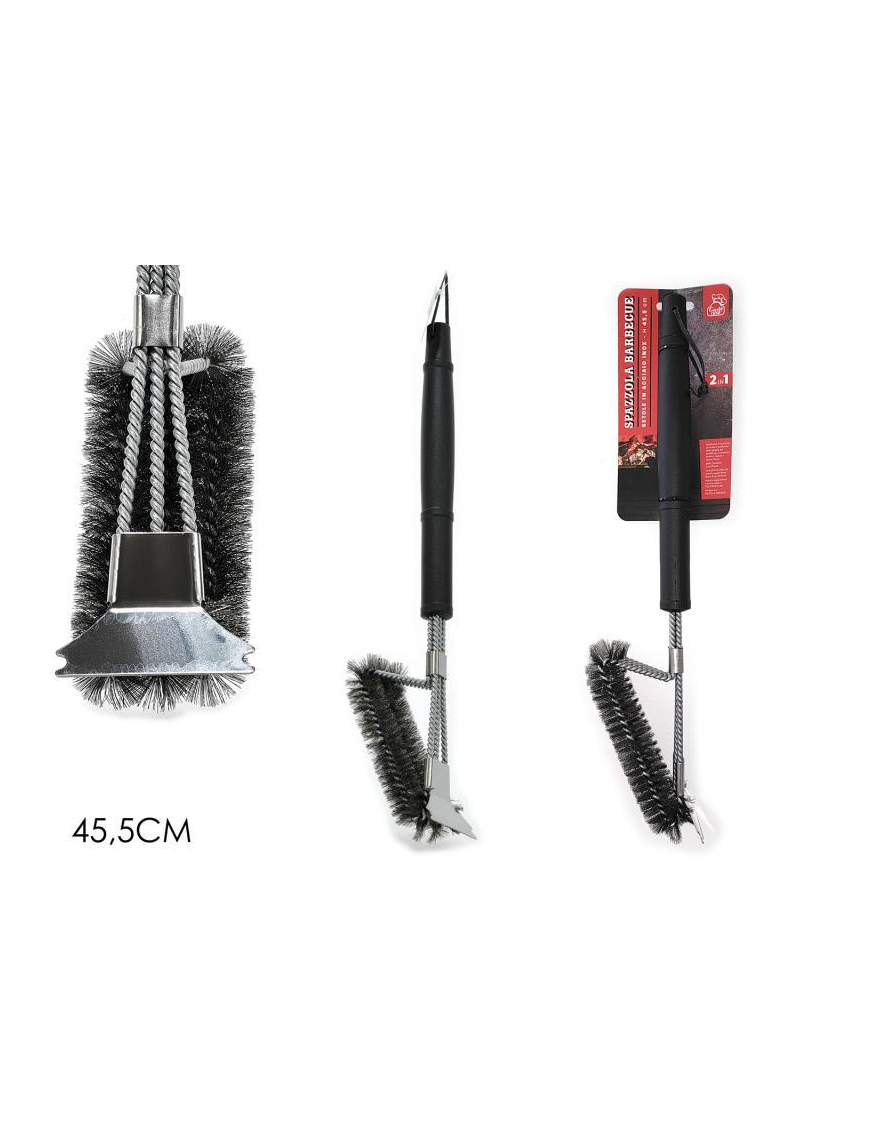 BARBECUE CLEANING BRUSH 45cm