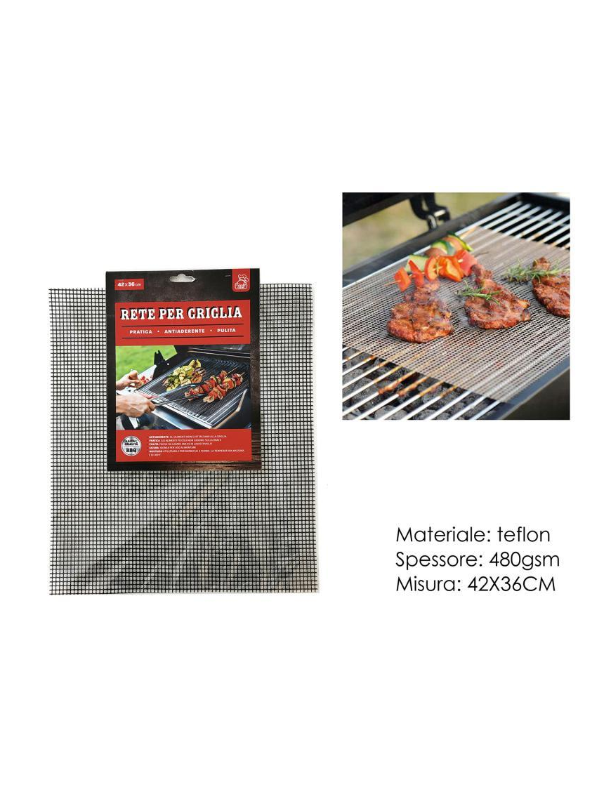 RETE PER GRIGLIA BBQ 42x36cm