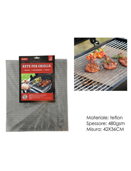 BBQ GRILL NET 42x36cm