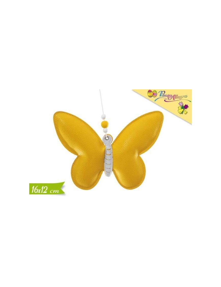 APPENDINO METALLO FARFALLA 12cm 602895$$