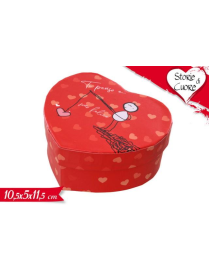 SCATOLA CUORE AMORE 10x5x11