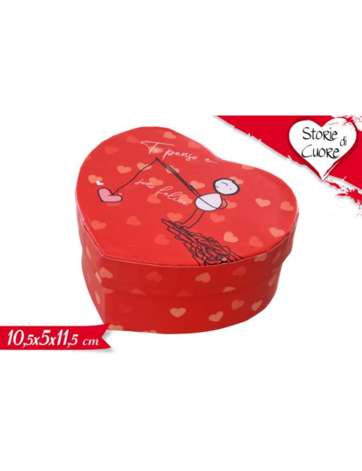 LOVE HEART BOX 10x5x11