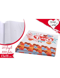 PHOTO ALBUM 25 SHEETS 13x18cm