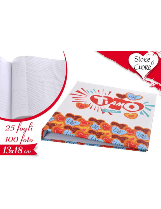 PHOTO ALBUM 25 SHEETS 13x18cm