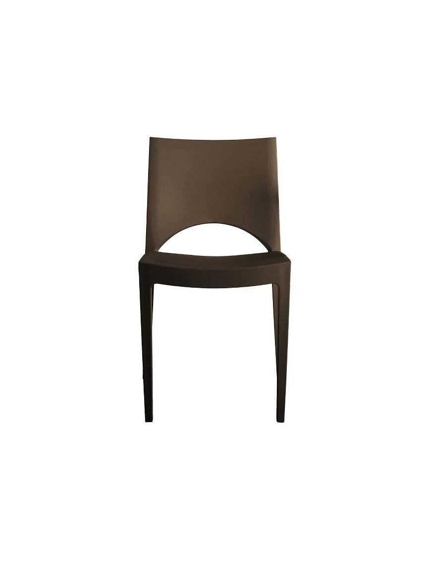 PARIS CHAIR WITHOUT ARMRESTS MOKA 47x51x80cm