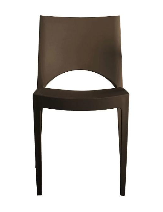 PARIS CHAIR WITHOUT ARMRESTS MOKA 47x51x80cm