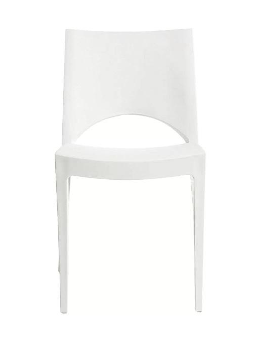 PARIS CHAIR WITHOUT ARMRESTS WHITE 47x51x80cm