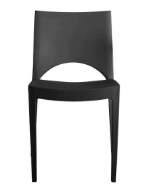PARIS CHAIR WITHOUT ARMRESTS ANTHRACITE 47x51x80cm