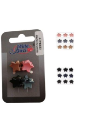PINZETTA COLORI ASSORTITI  STELLA 4pezzi