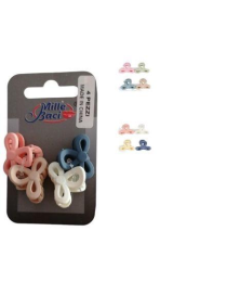 PINZETTA COLORI ASSORTITI  FIOCCO 4pezzi