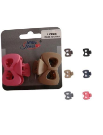 PINZETTA COLORI ASSORTITI  FIOCCO 2pezzi