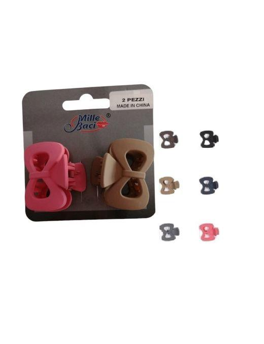 PINZETTA COLORI ASSORTITI  FIOCCO 2pezzi
