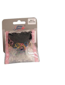 ELASTICS FOR BRAIDINGS 500 pieces