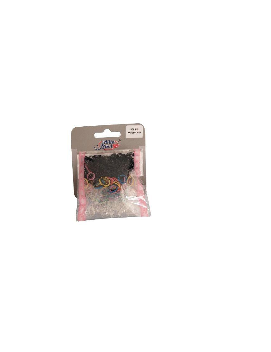ELASTICI PER TRECCINE 500pezzi