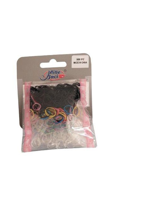 ELASTICI PER TRECCINE 500pezzi