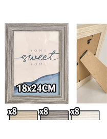 PORTAFOTO WOODEN FRAME 18x24cm