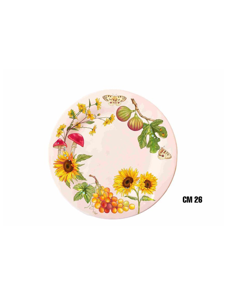 FLOWEReFRUIT LINE DINNER PLATE 26.5cm
