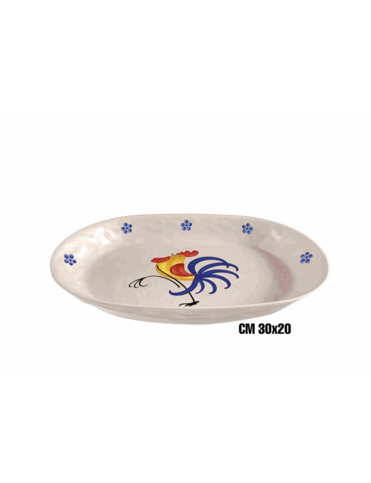 GALLO LINE OVAL TRAY BOTTOM 30x20cm