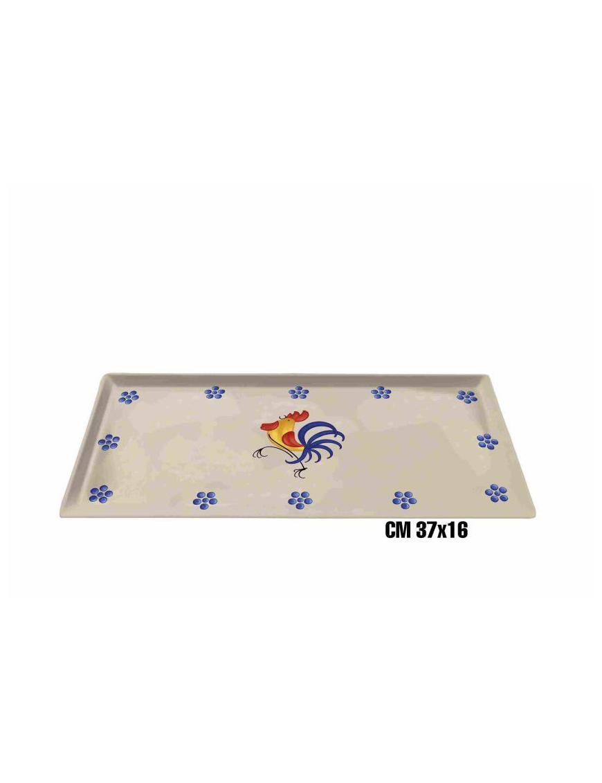 GALLO LINE RECTANGULAR TRAY 37x16cm
