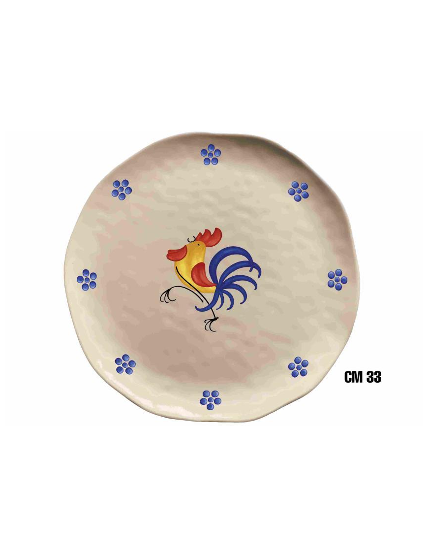 LINEA GALLO  PIATTO PIZZA/DOLCE 33cm