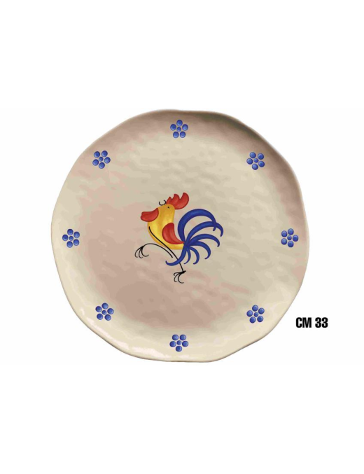 LINEA GALLO  PIATTO PIZZA/DOLCE 33cm