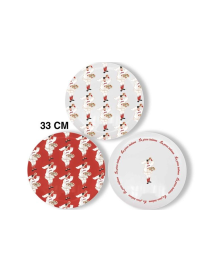 PIZZA PLATE diameter 33cm PULCINELLA