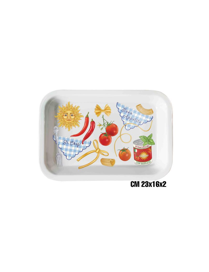 LINEA CHEF VASSOIO RETTANGOLARE  23x16cm