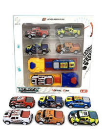 AUTO PICK UP 6 PEZZI CON LANCIATORE
